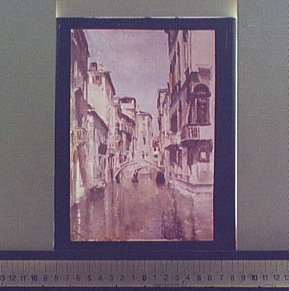 Canal en el barrio de San Trovaso — Detroit Publishing Co.
