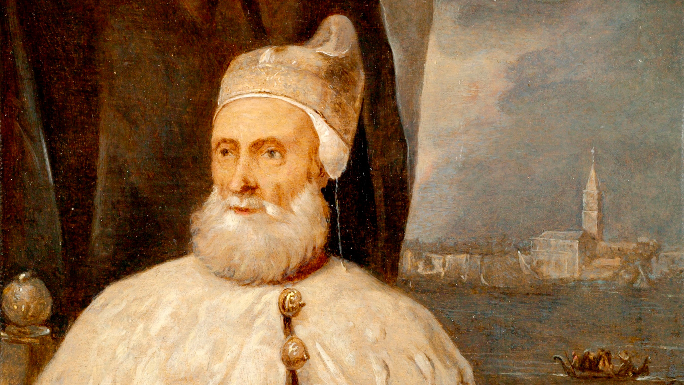 Retrato del dogo Francesco Donà — Anónimo veneciano
