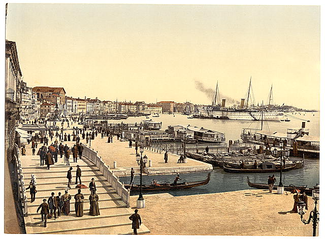 Puerto de Venecia y Palazzo Ducale — Detroit Publishing Co.