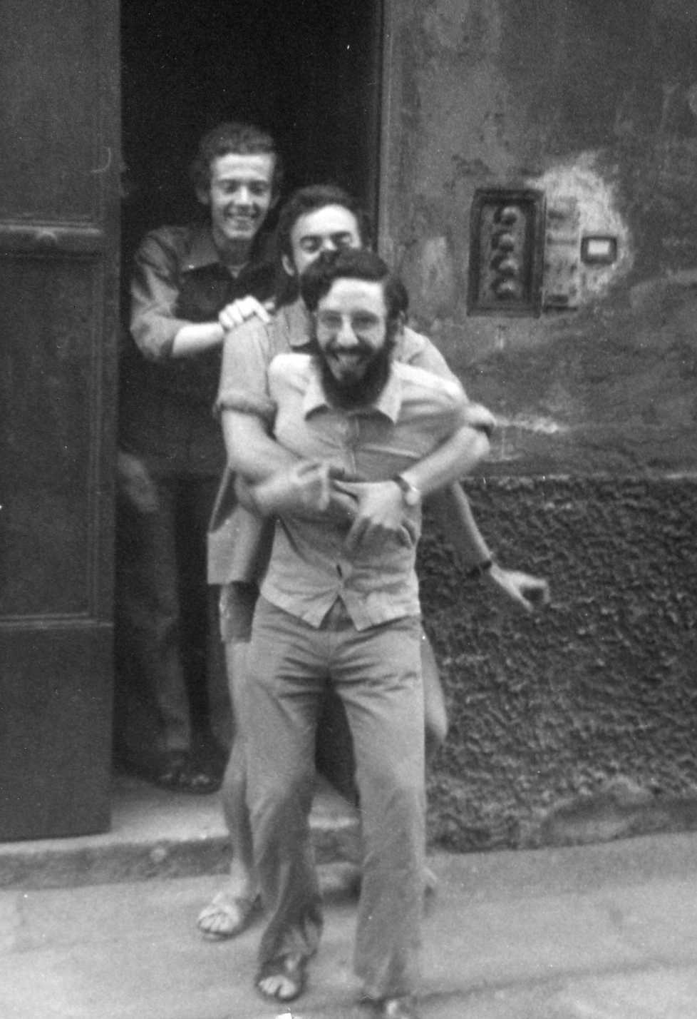 Con compañeros del movimiento, Vicenza