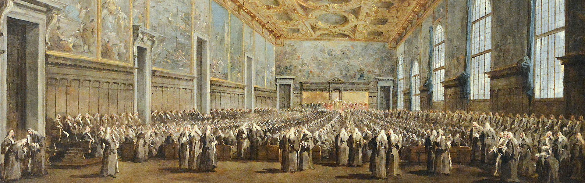 Sesión del Gran Consejo — Francesco Guardi