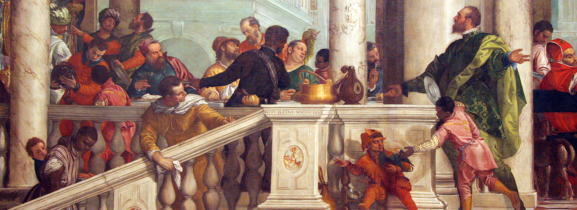 Cena en casa de Levi — Paolo Veronese